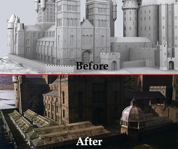 The Harry Potter Movies: The Evolution of Hogwarts Castle 2