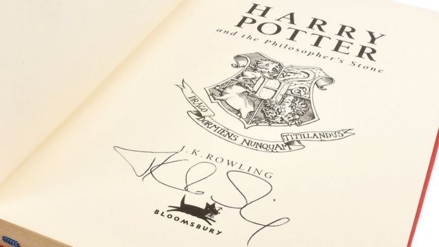 Can I buy signed copies of the Harry Potter books? 2