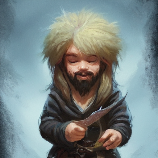 Who Is The Portrait Of A Wild-haired Wizard?
