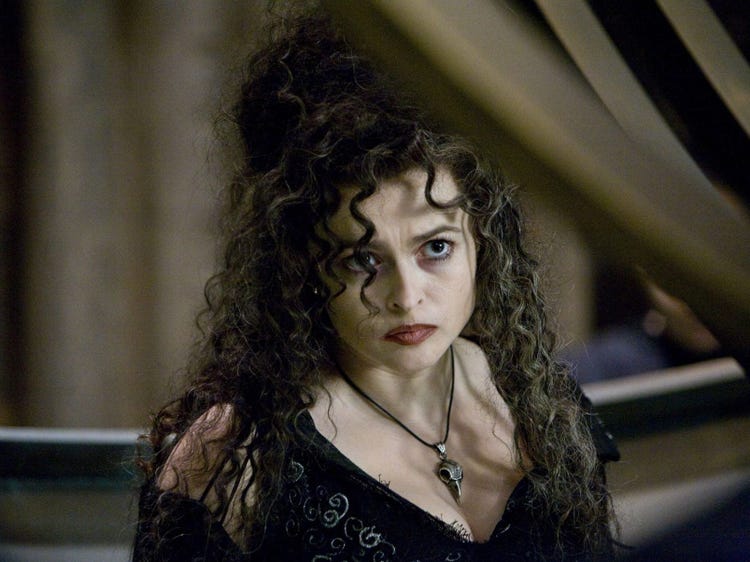 The Cinematic Journey Of Bellatrix Lestrange In The Harry Potter Movies
