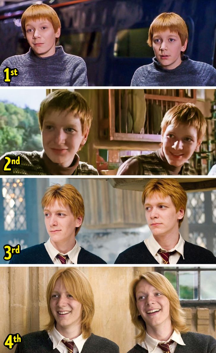 The Harry Potter Movies: The Evolution of Fred and George Weasley's Characters 2