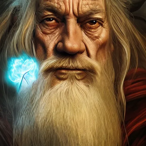 Who Is The Portrait Of A Swarthy Wizard?