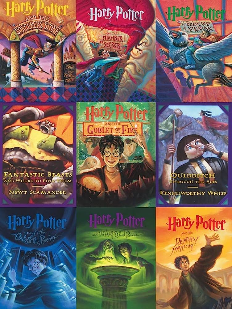 Are there any Harry Potter books with exclusive puzzles and games? 2