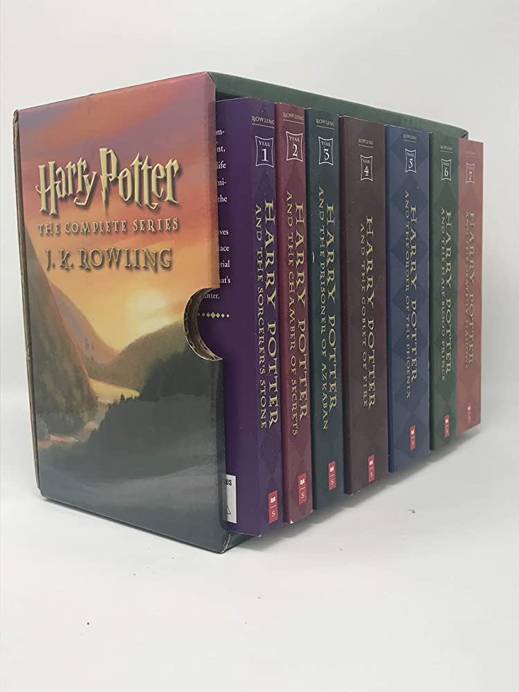 Can I buy a box set of the Harry Potter books? 2