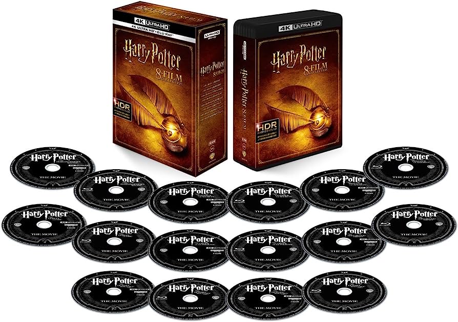 Are the Harry Potter movies available in 4K HDR? 2