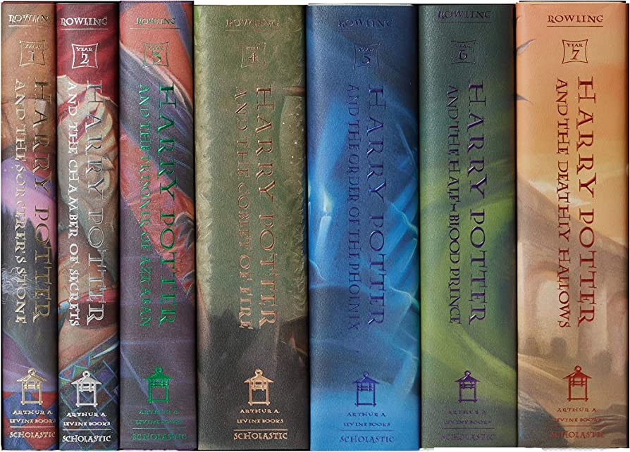 Are the Harry Potter books available in hardcover and paperback? 2