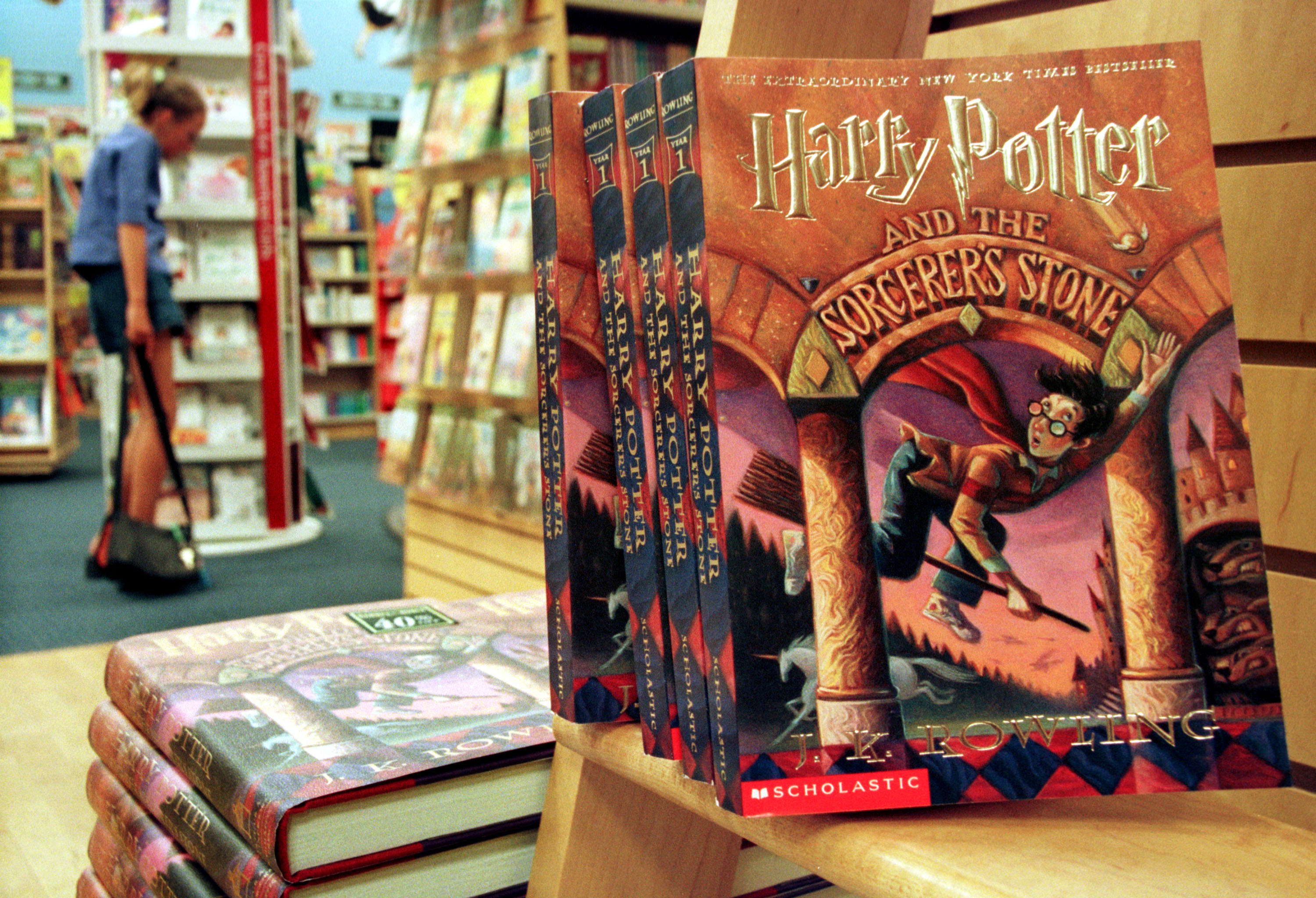 Are the Harry Potter books available in audio format for the visually impaired? 2