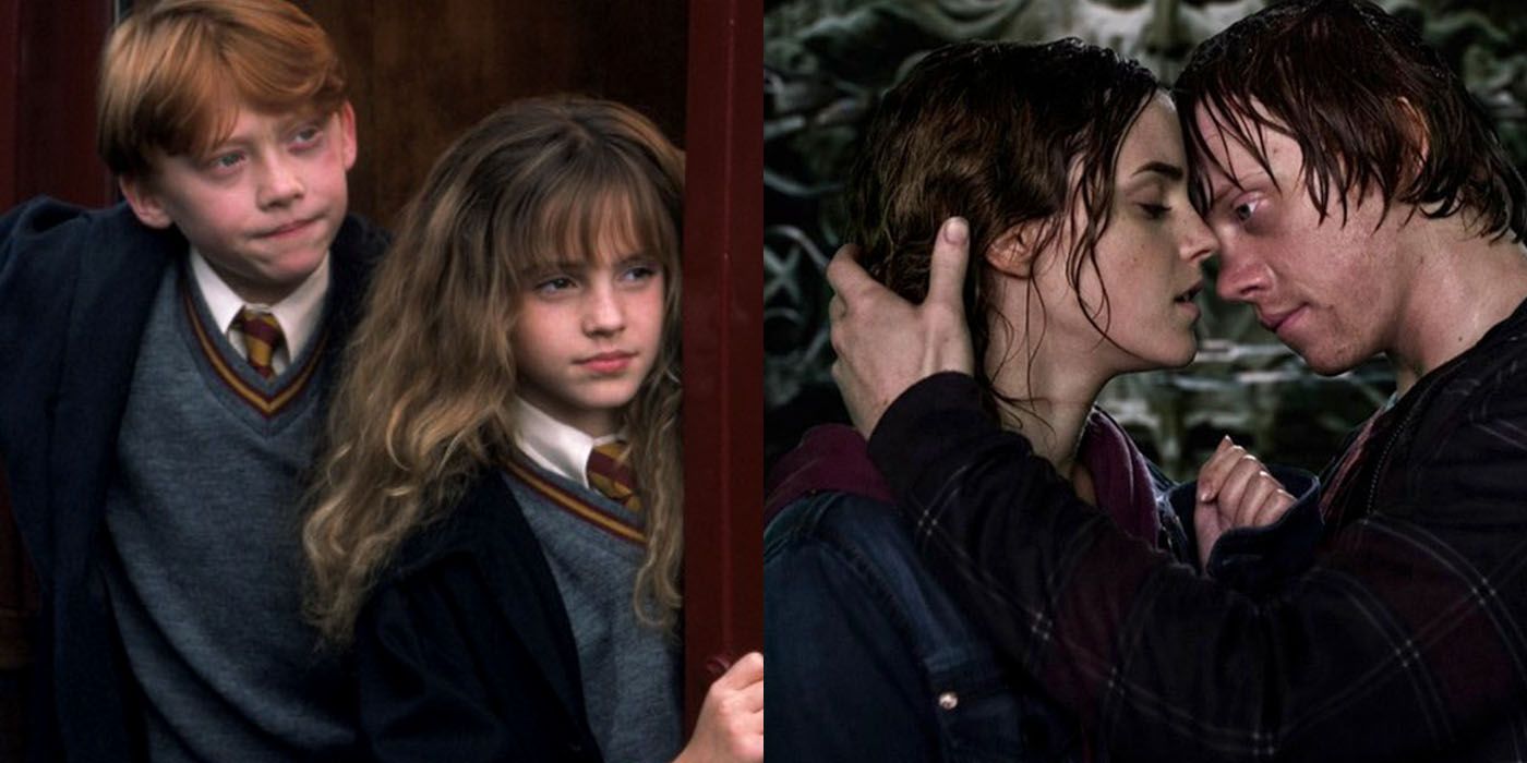 The Harry Potter Movies: The Evolution of Ron and Hermione's Relationship