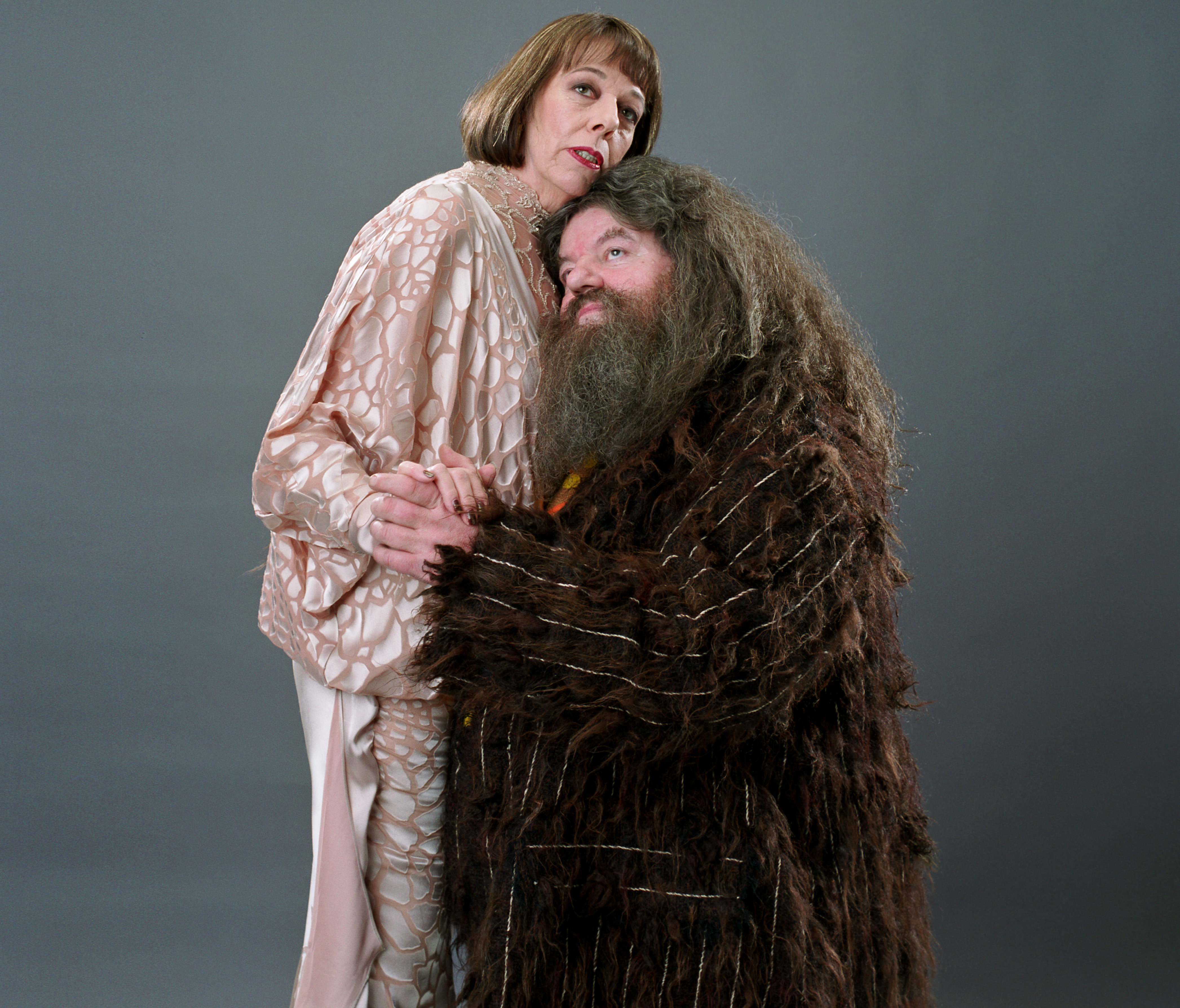 Who is the Giant Hagrid befriends?
