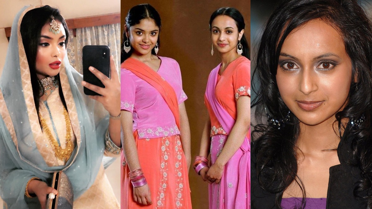 Who played the role of Parvati Patil's sister in the Harry Potter films?