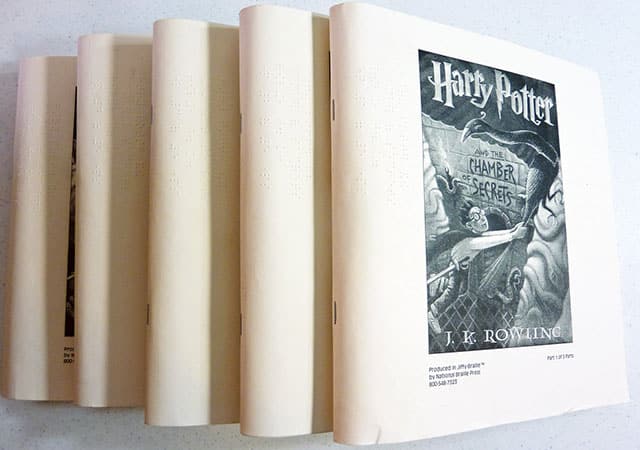 Are The Harry Potter Books Available In Braille?