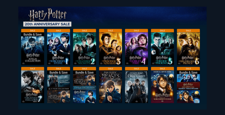 Are The Harry Potter Movies Available On Vudu?