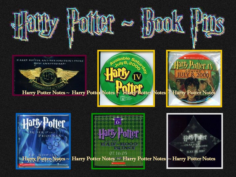 Are There Any Exclusive Character Pins With The Harry Potter Audiobooks?