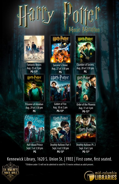 Are there any Harry Potter movie marathons or events? 2