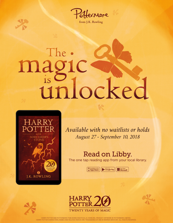 Can I read the Harry Potter books on an e-reader app? 2