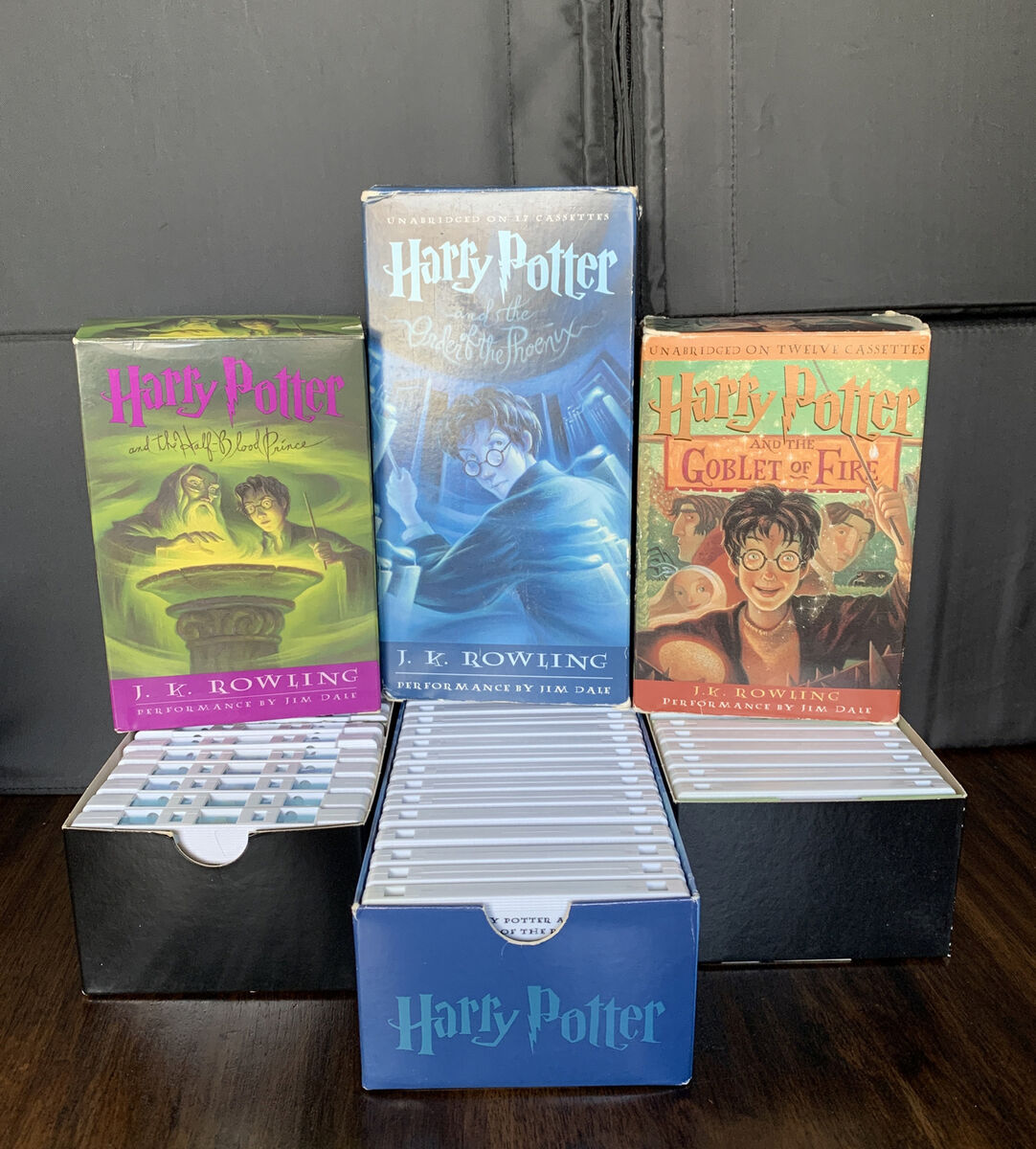 Are there any exclusive collectibles with the Harry Potter audiobooks?