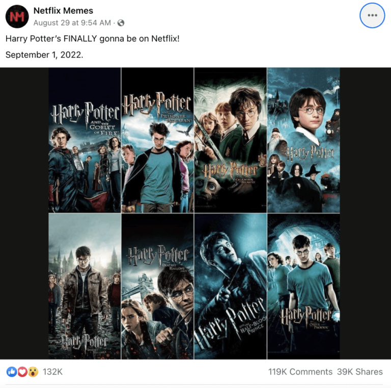Are The Harry Potter Movies Available On Netflix?