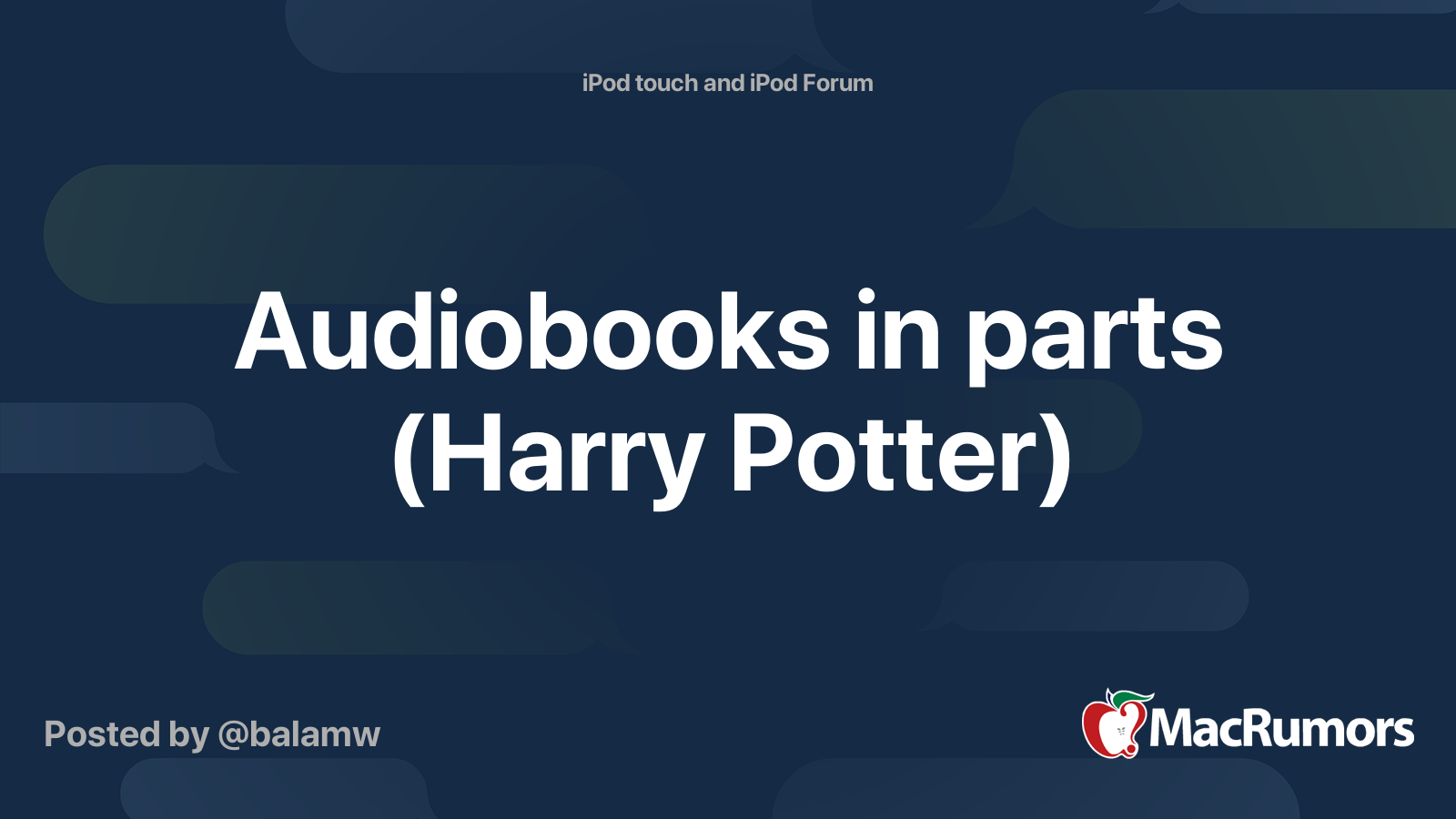 How do I create a playlist for the Harry Potter audiobooks? 2