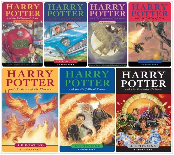 Can I collect different covers of the Harry Potter books? 2