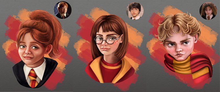 The Art Of Transformation: Harry Potter Characters