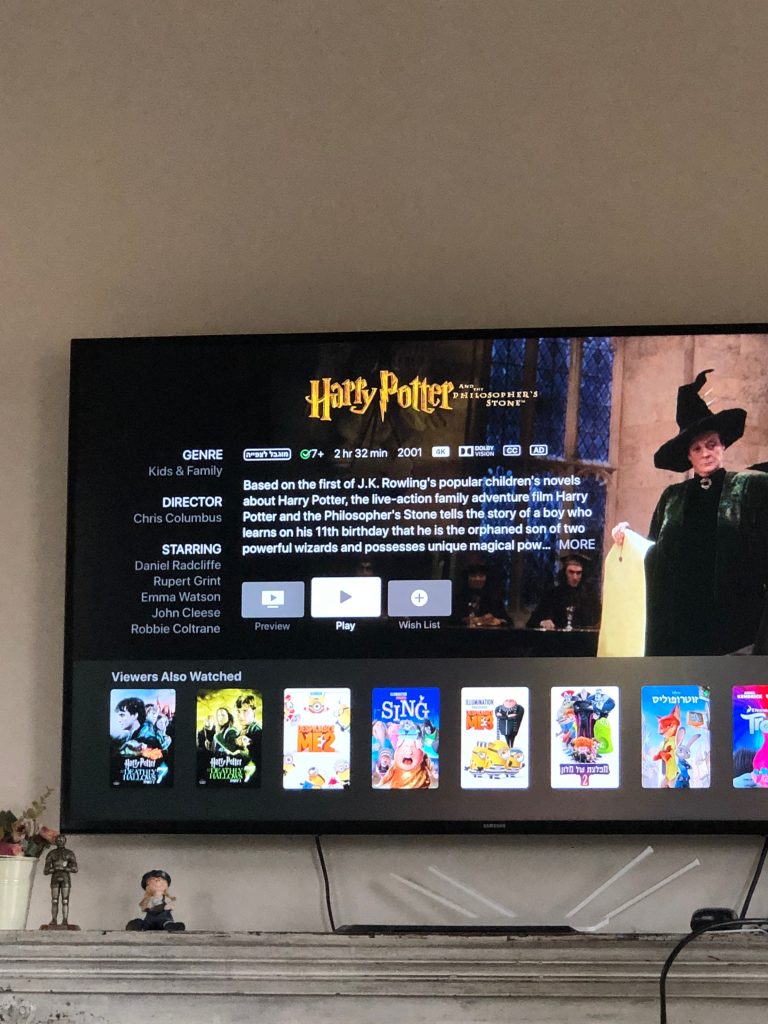 Can I Watch The Harry Potter Movies On My Apple TV?