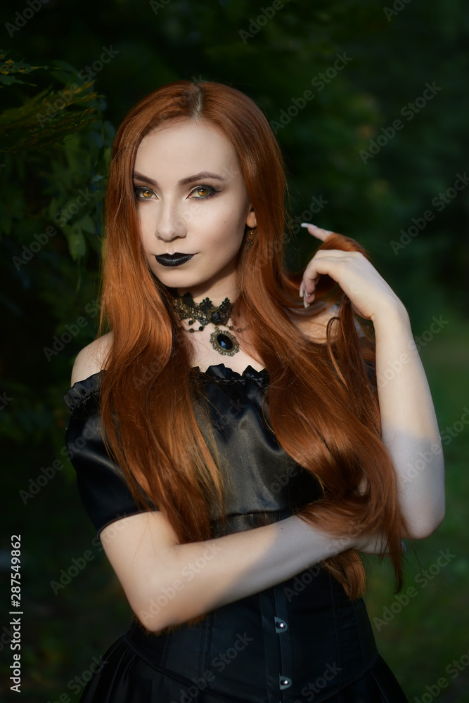 Who is the portrait of the Red-Haired Witch? 2