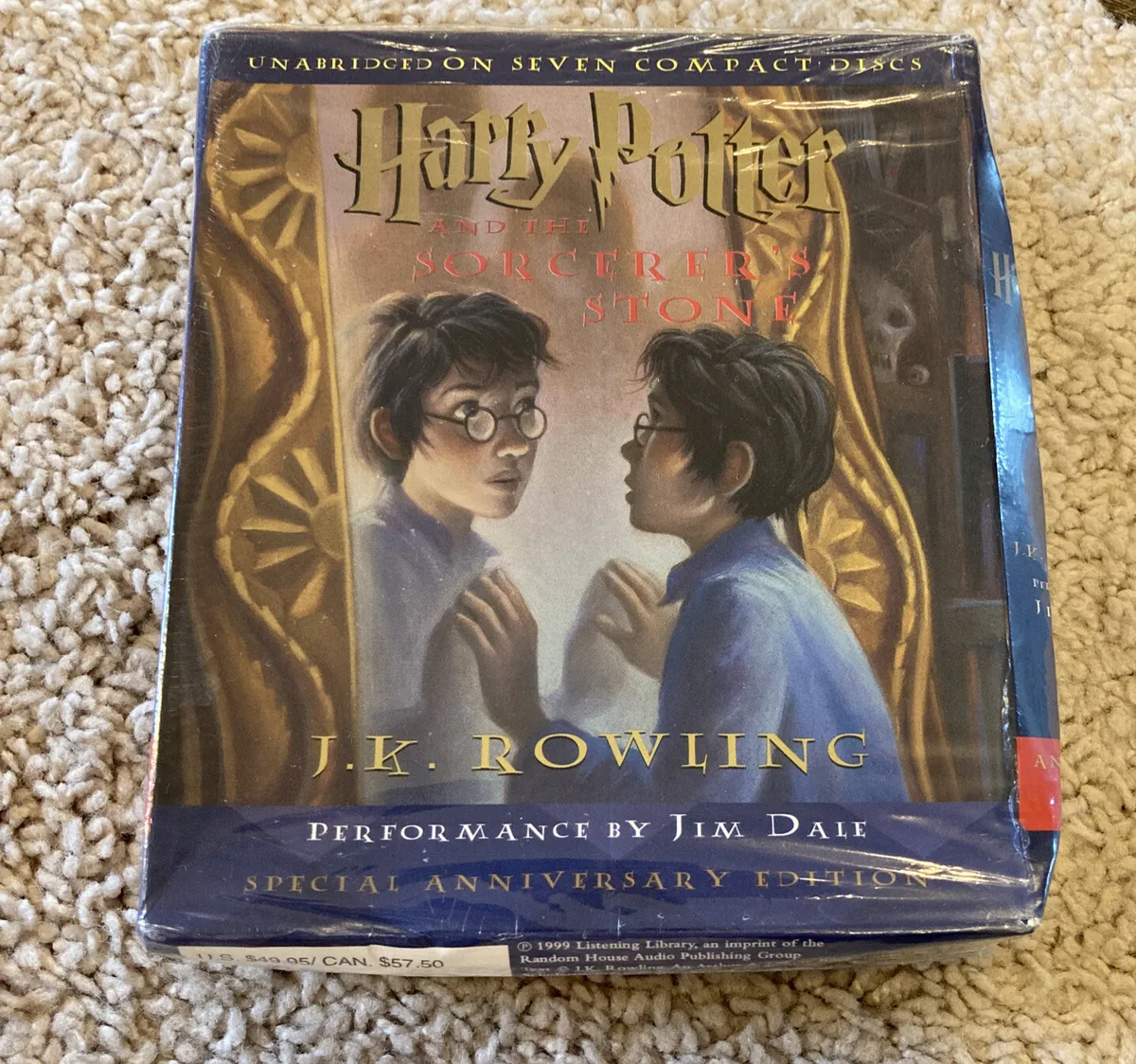Are there any exclusive signed editions of the Harry Potter audiobooks? 2
