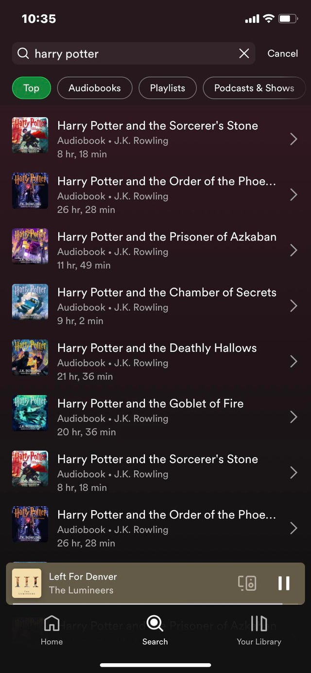 How Can I Skip To The Next Chapter In The Harry Potter Audiobooks?