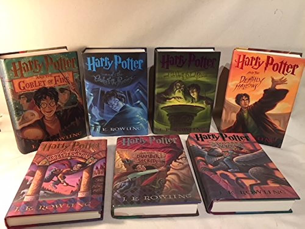 Are the Harry Potter audiobooks available in hardcover? 2