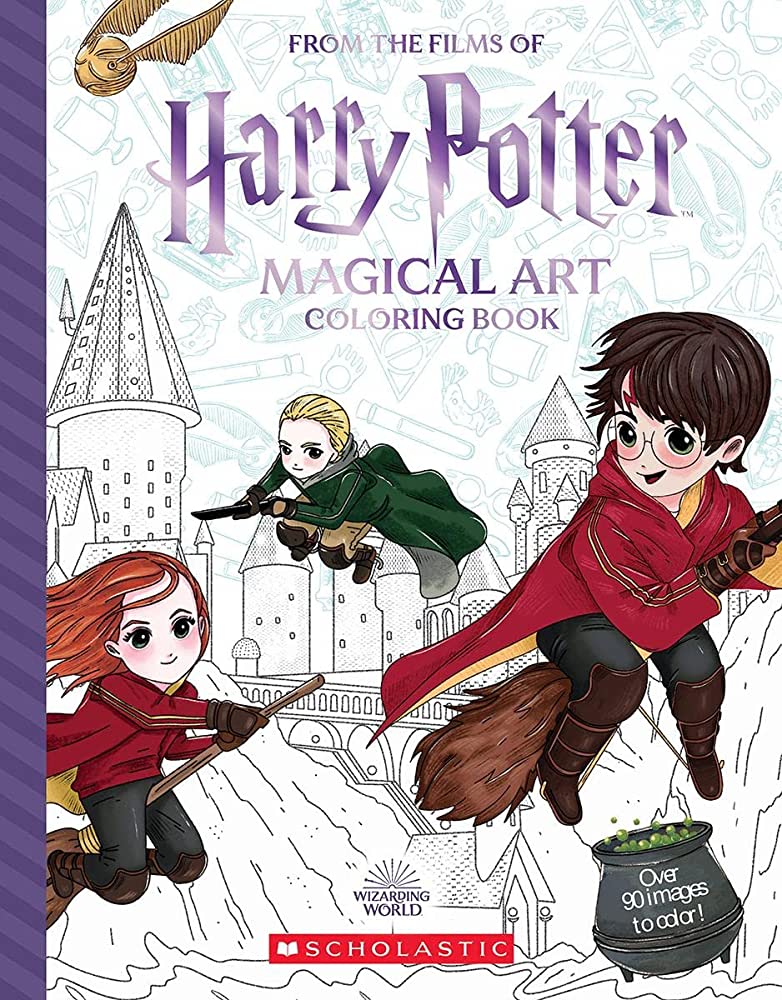 Are there any coloring books based on the Harry Potter books? 2