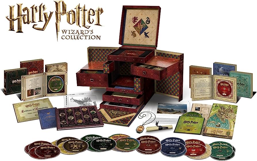 Are the Harry Potter movies available in limited edition collector's sets? 2
