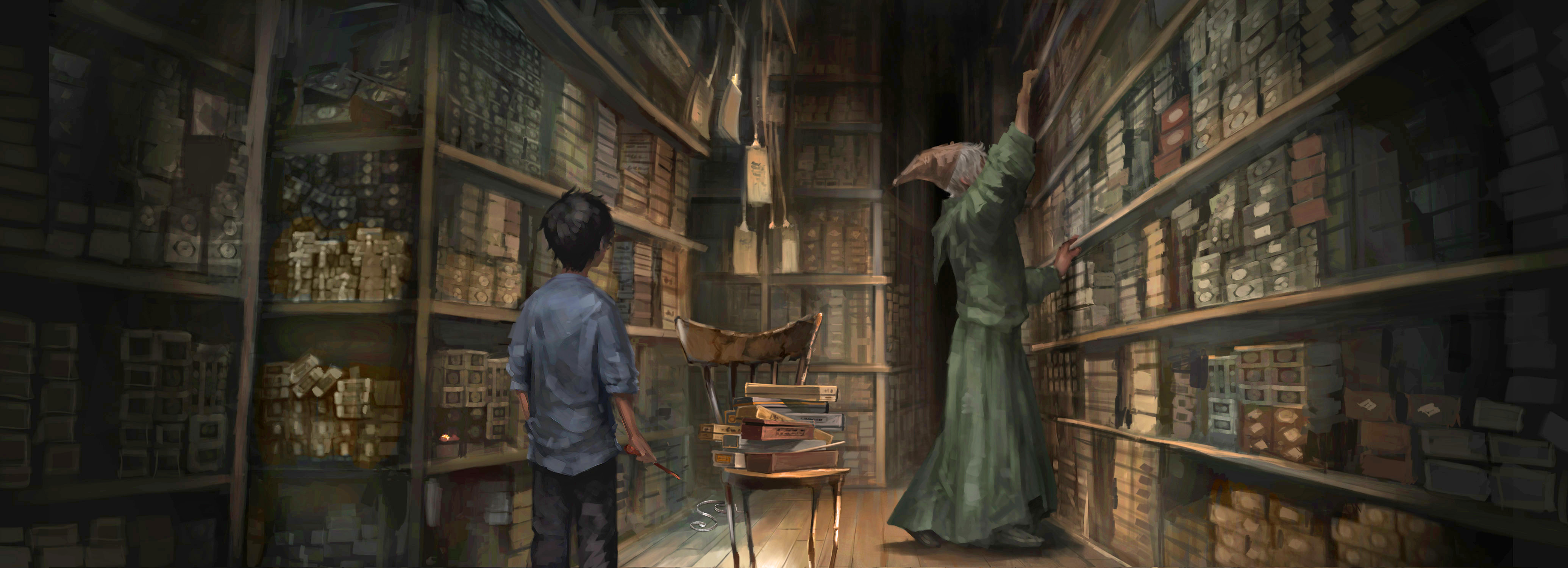 The Harry Potter Books: The Ancient and Mysterious Wands of Ollivander's
