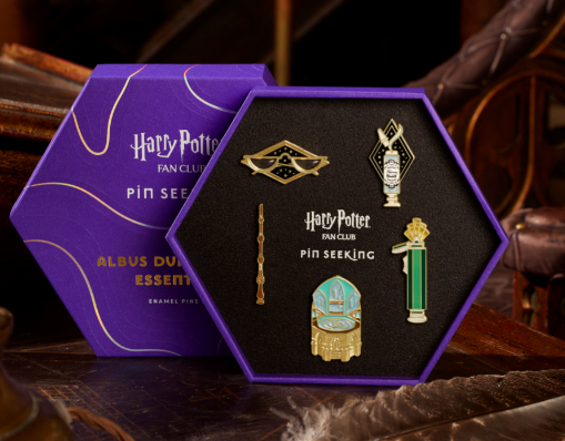 Are There Any Exclusive Enamel Pins With The Harry Potter Audiobooks?