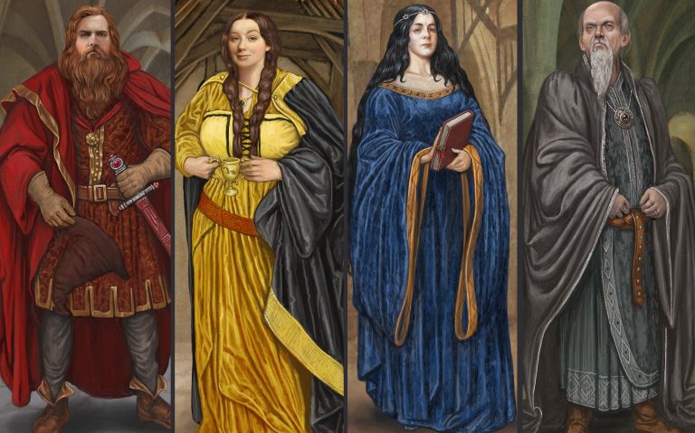 Who Is The Portrait Of The Hogwarts Founders?