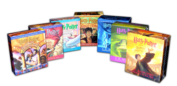 Are The Harry Potter Books Available In Audio Format?
