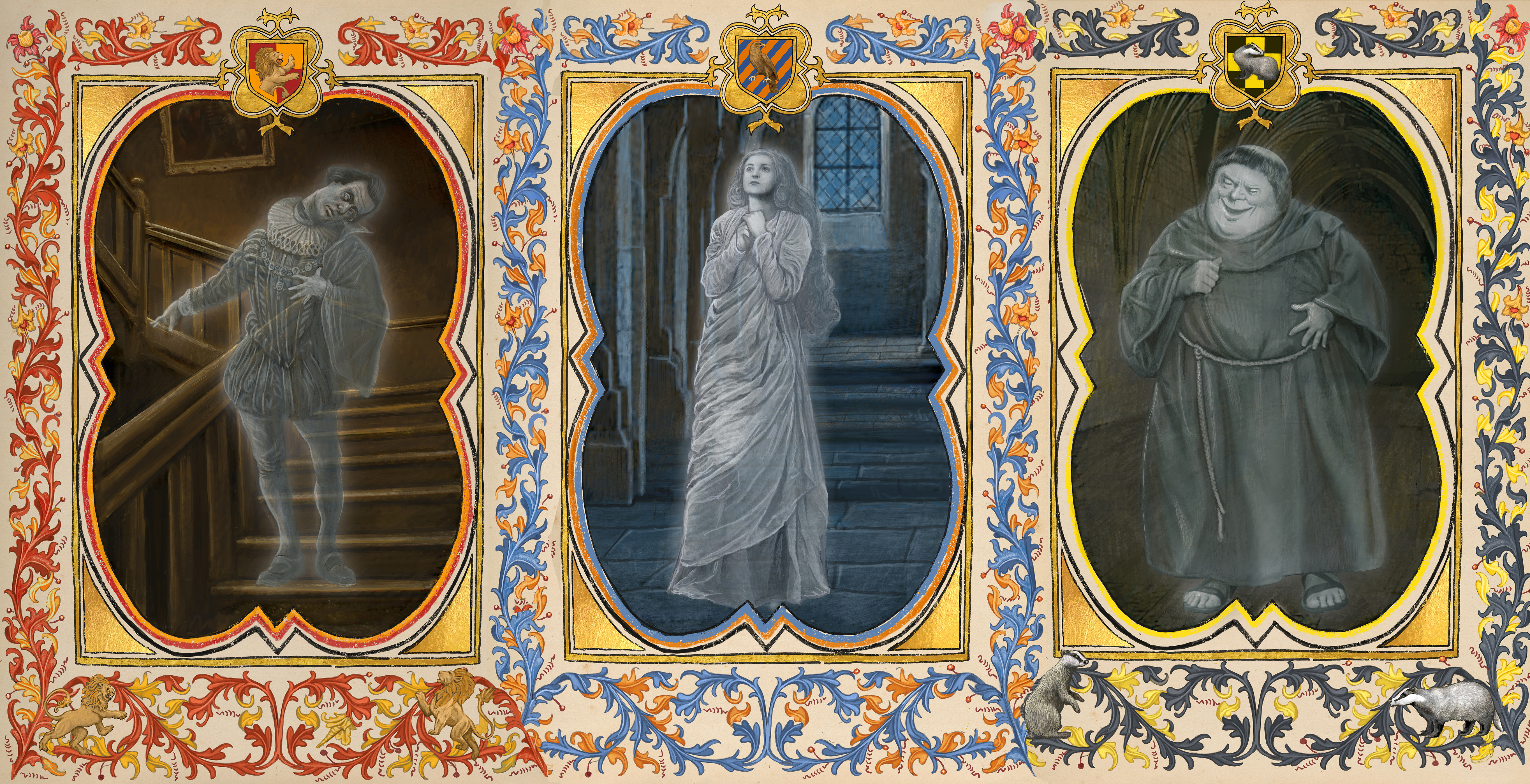 The Ghostly Residents of Hogwarts: Harry Potter Characters 2