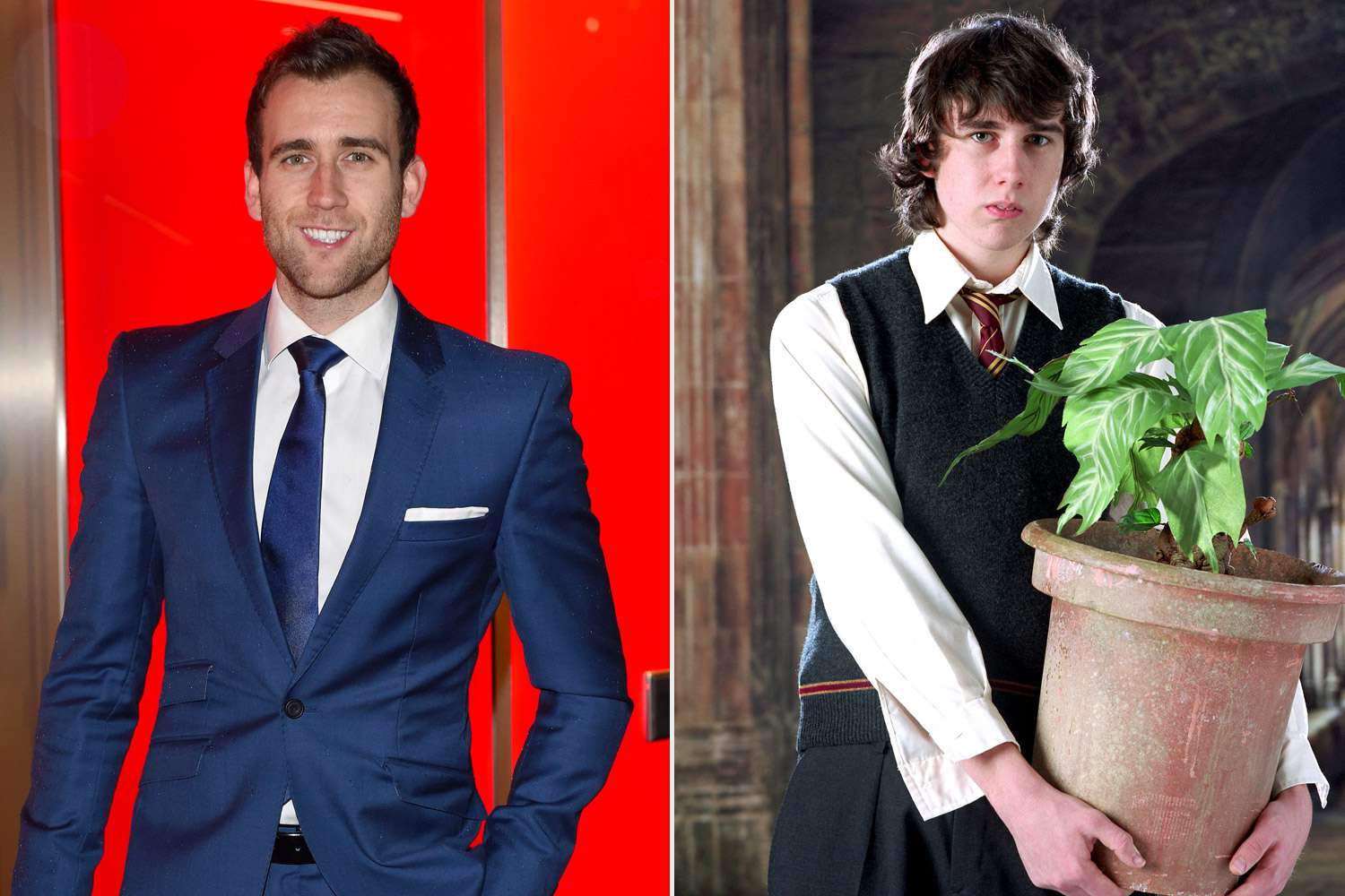 What actor played Neville Longbottom in the Harry Potter series? 2