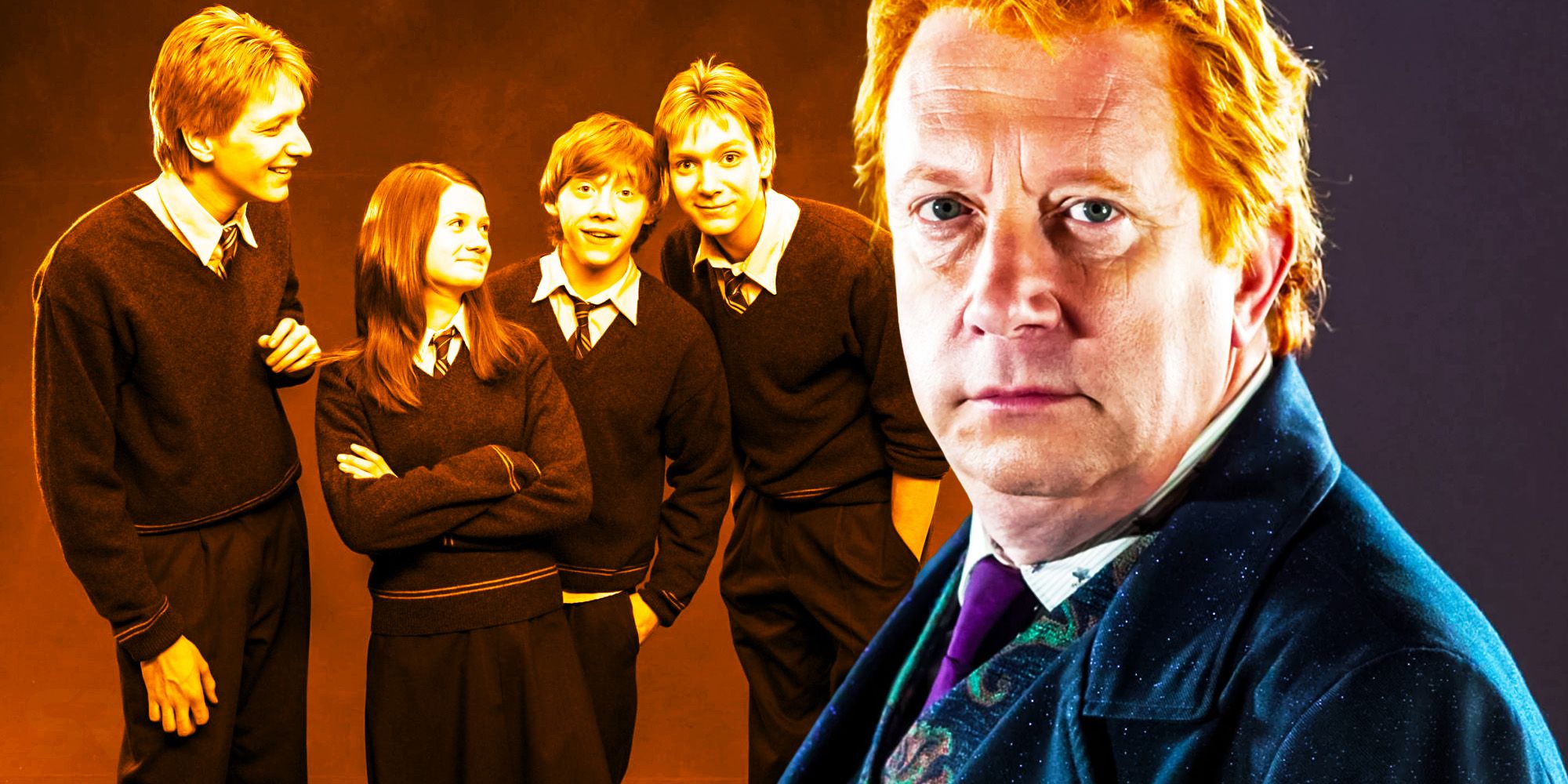 Who portrayed Charlie Weasley in the Harry Potter movies? 2