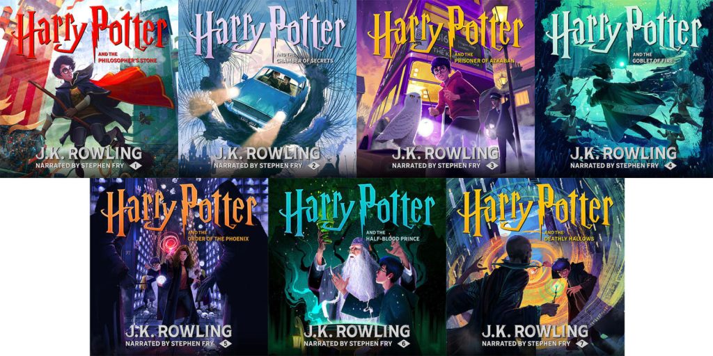 Are there any exclusive bookplates with the Harry Potter audiobooks? 2