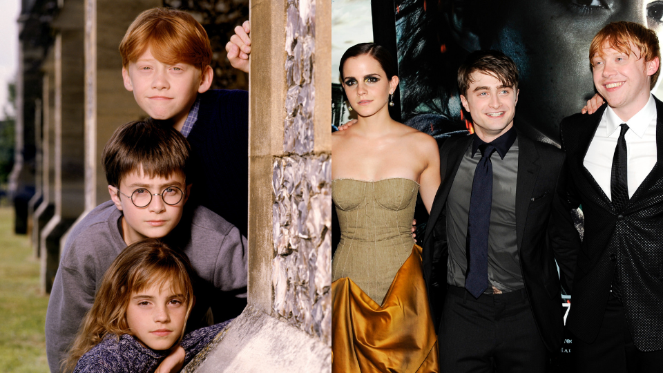 Who are the main actors in the Harry Potter cast? 2