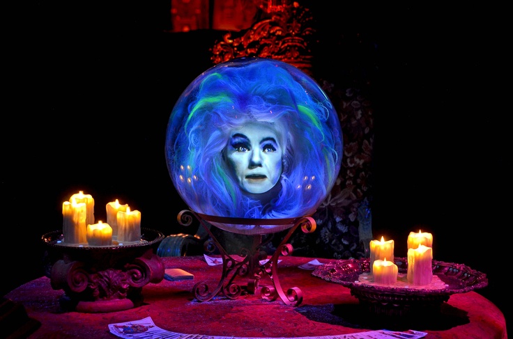 Who Is The Ghost Of The Old Woman With A Crystal Ball?