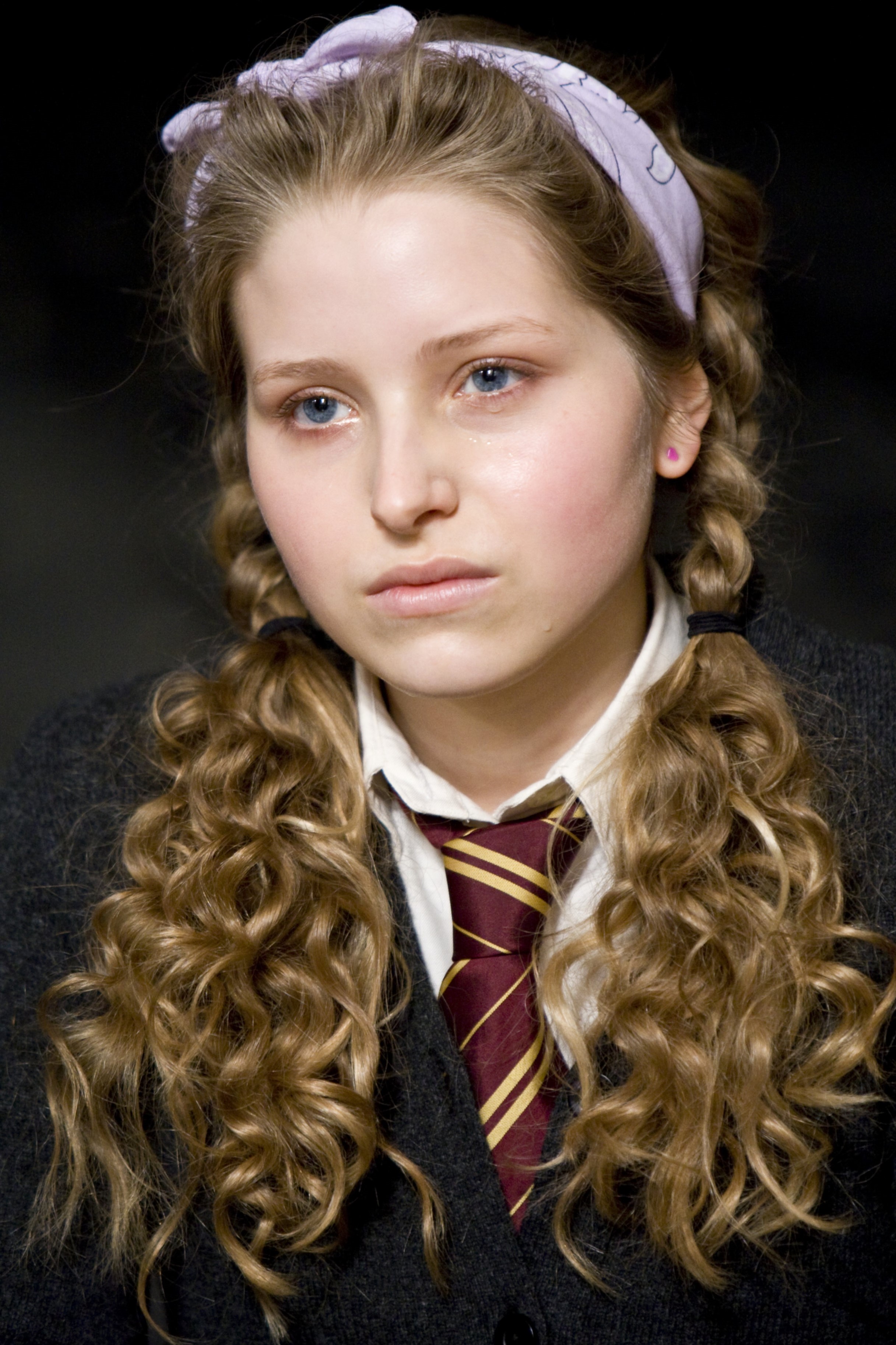 What is the name of the actor who portrayed Lavender Brown's rabbit, Binky? 2