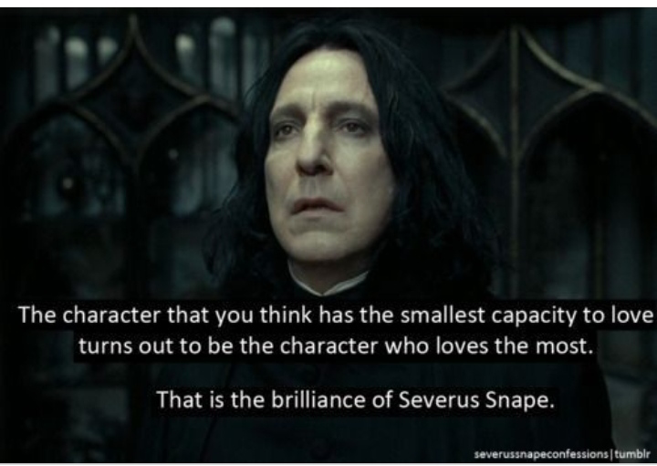 Severus Snape: A Character Of Love, Hate, And Redemption