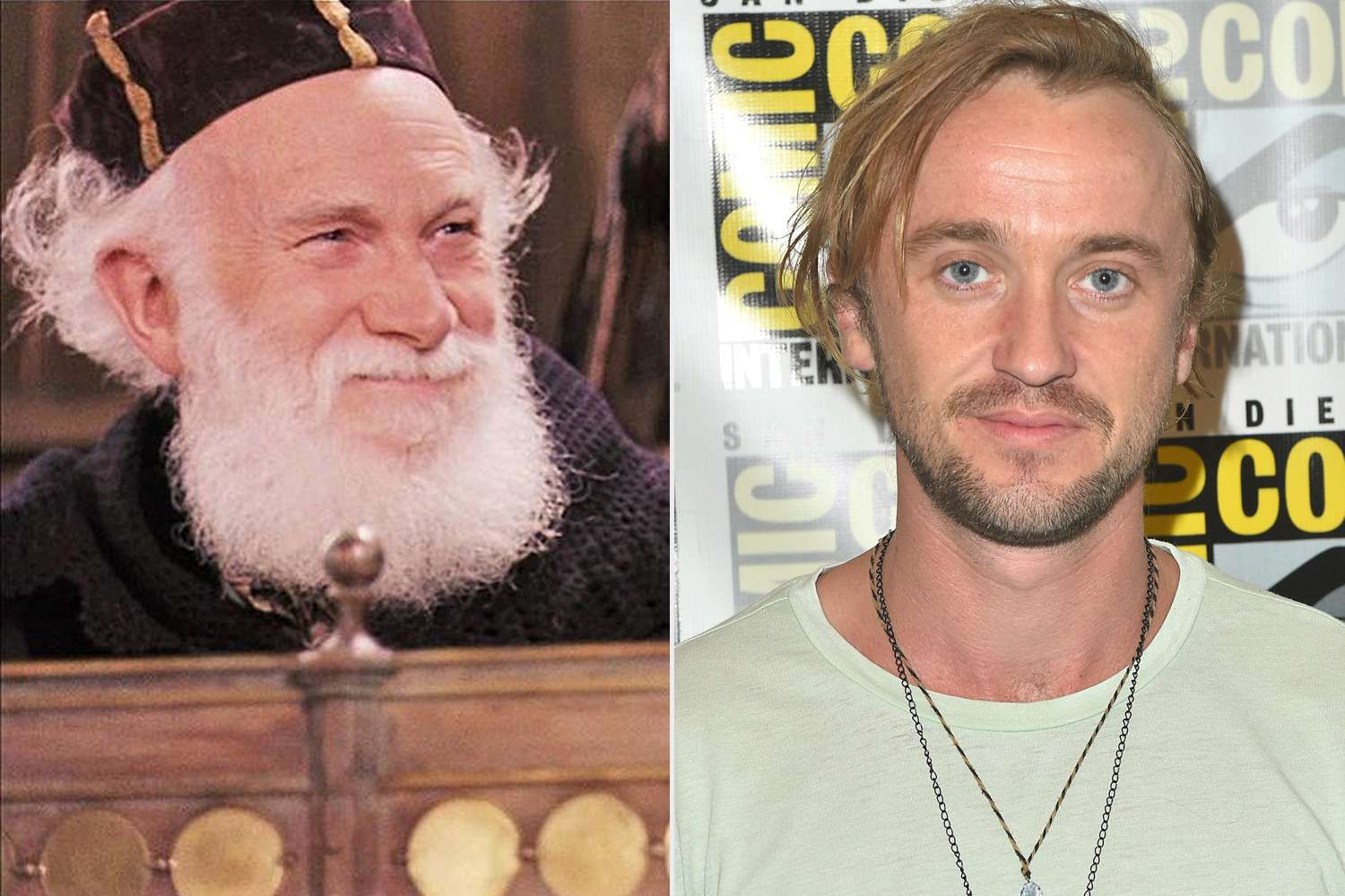 Who portrayed Draco Malfoy's grandfather in the Harry Potter movies? 2